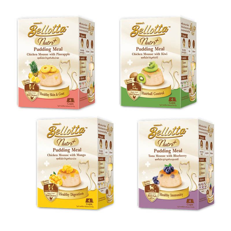  Pudding Bellotta Nutri+ Cho Mèo 100g (4cups) 