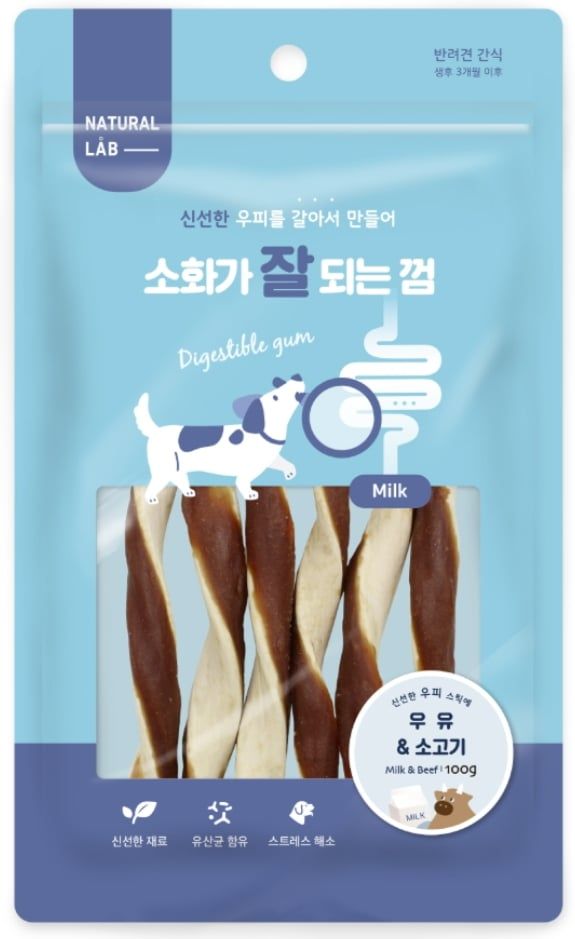  Snack xoắn hỗ trợ đường ruột Natural Lab 