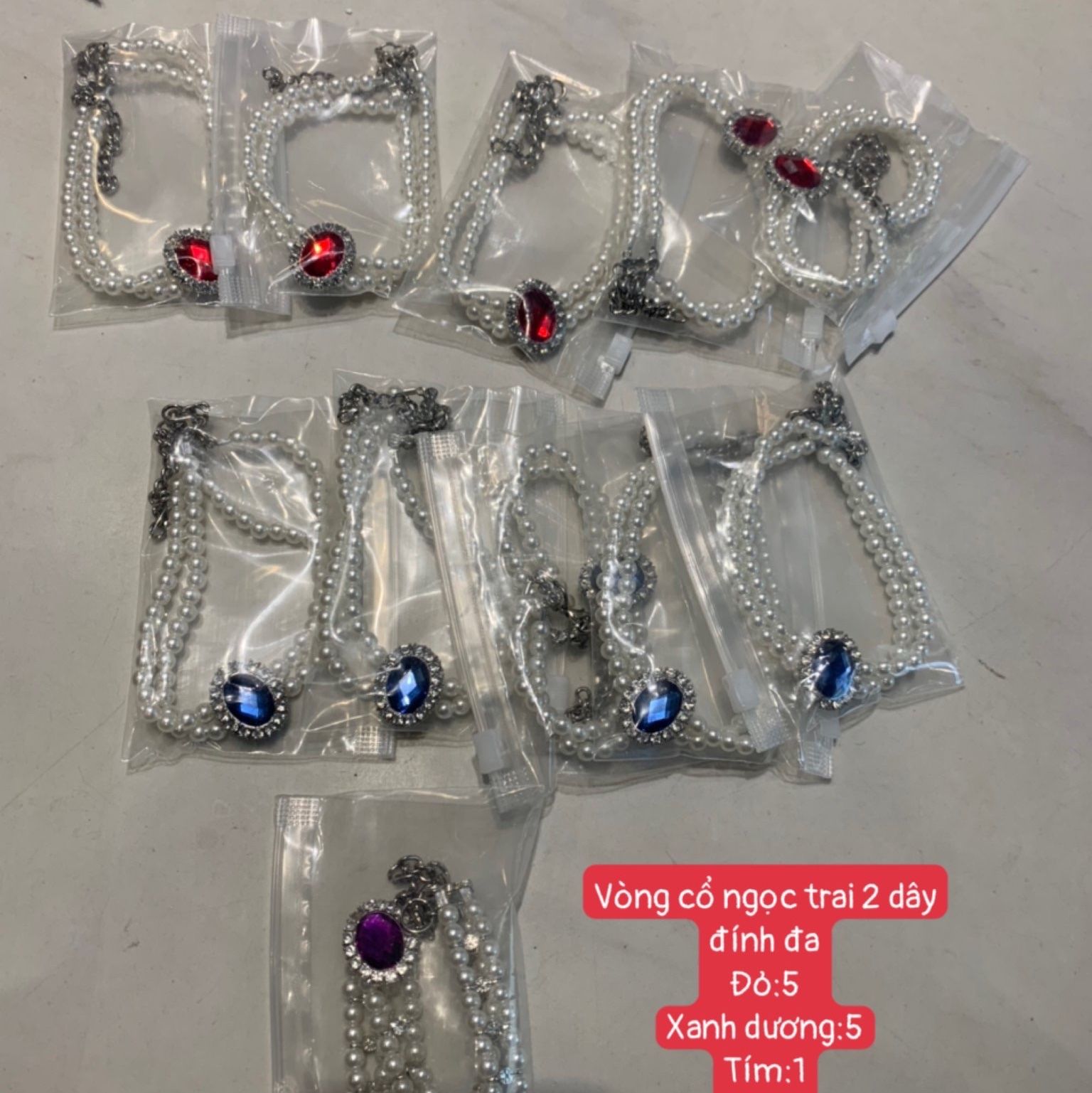  Vòng cổ ngọc trai 