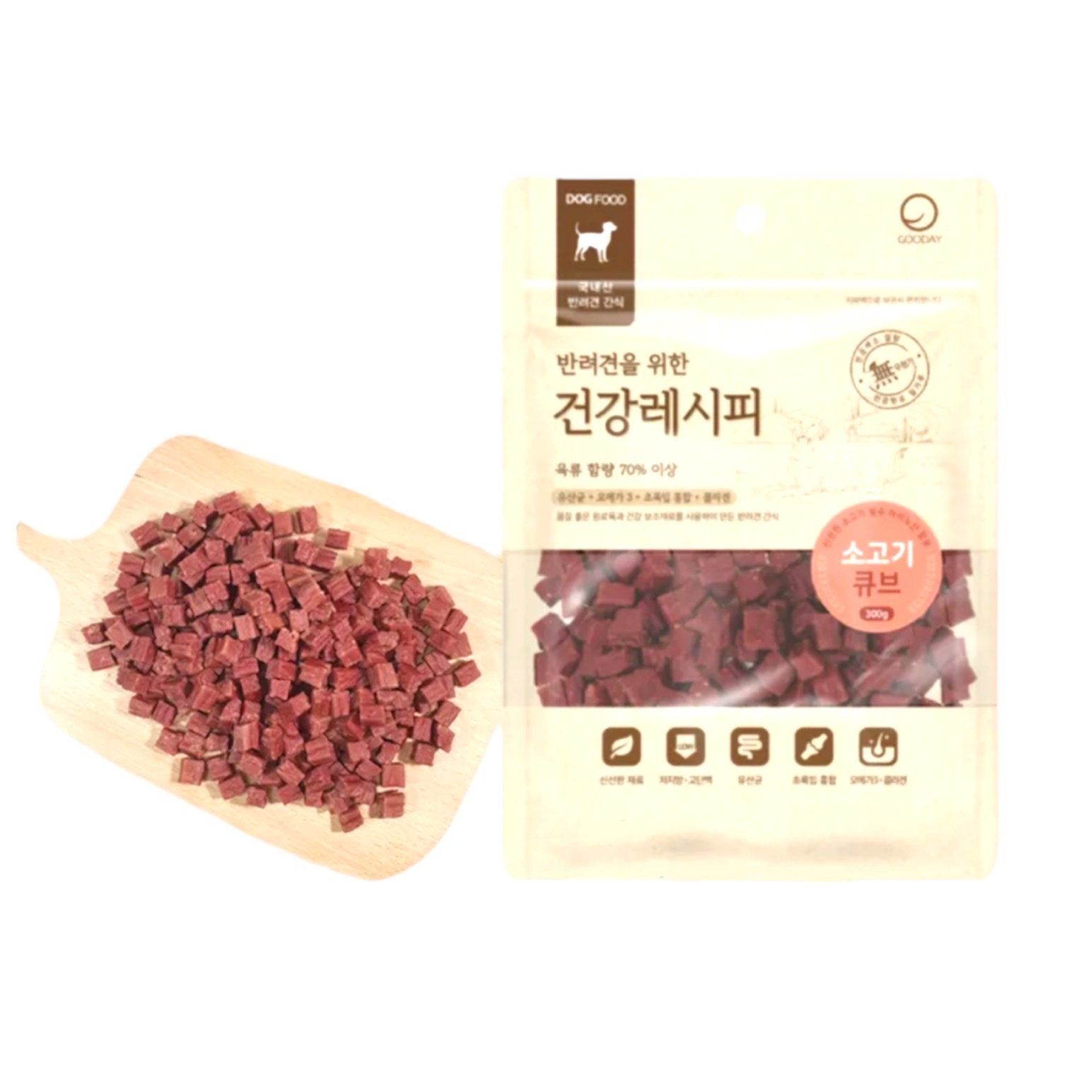  Thức vặt dạng viên cho chó Healthy Cube Dog Food Kpet 
