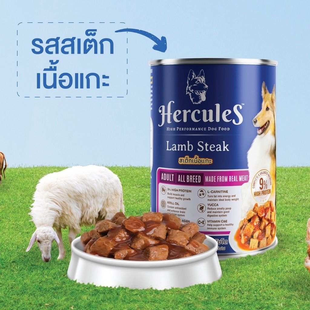 Pate Hercules cho chó 400G 
