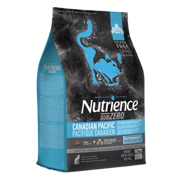  Thức ăn hạt dành cho mèo Nutrience Subzero CANADIAN PACIFIC - Cá biển và rau củ quả 