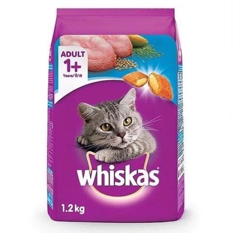  Thức ăn hạt dành cho mèo trưởng thành Whiskas (nhiều vị) 