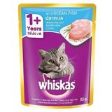  Gói pate Whiskas cho mèo trưởng thành 85g (nhiều vị) 