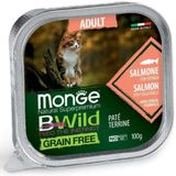  Pate Cho Mèo MONGE BWILD hộp 100g 