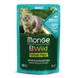  Pate cho mèo MONGE BWILD [Gói 85g] 