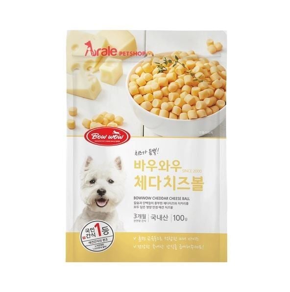 Phô mai viên Bowwow - 100g 