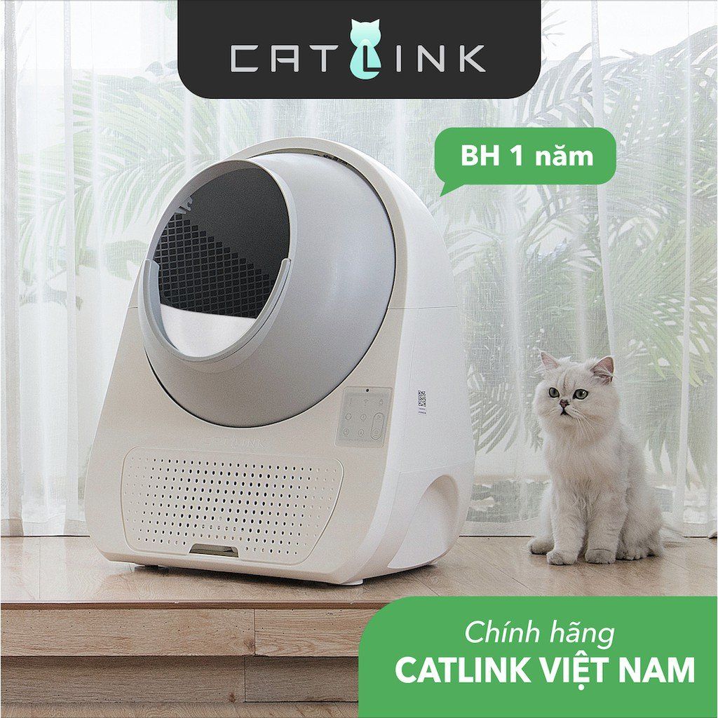  Nhà vệ sinh dọn phân mèo tự động CatLink Scooper Pro Lux X 