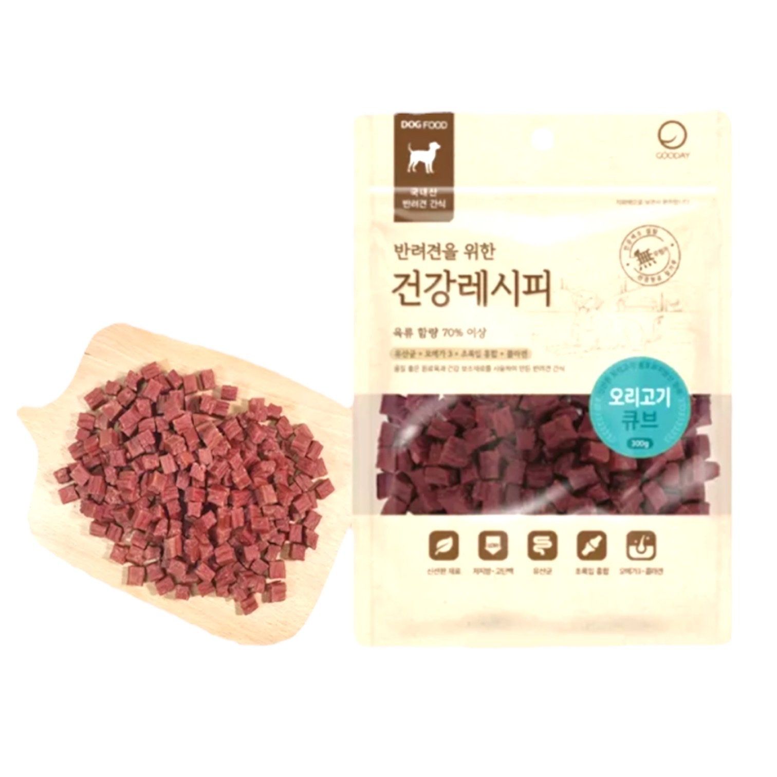  Thức vặt dạng viên cho chó Healthy Cube Dog Food Kpet 
