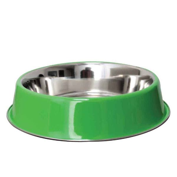  Chén Inox chống kiến xanh lá - PUGMARKS FEEDY 