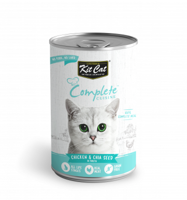  Pate lon cho mèo Kit Cat Complete Cuisine 