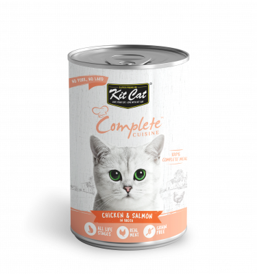  Pate lon cho mèo Kit Cat Complete Cuisine 