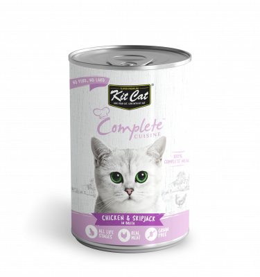  Pate lon cho mèo Kit Cat Complete Cuisine 