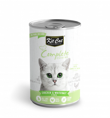 Pate lon cho mèo Kit Cat Complete Cuisine 