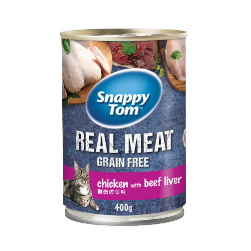  Snappy Tom - Pate lon cho mèo 400G 