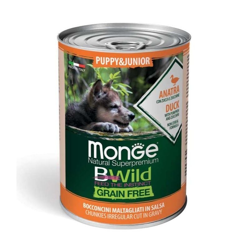  Pate Monge Grain Free Bwild cho chó 400gr 