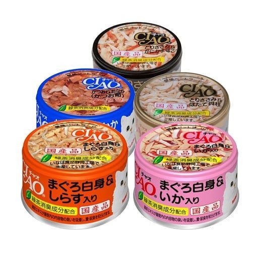  Lon pate Ciao 85g (nhiều vị) 