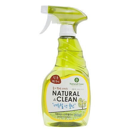  Xịt khử mùi diệt khuẩn Natural Clean - 500ml 