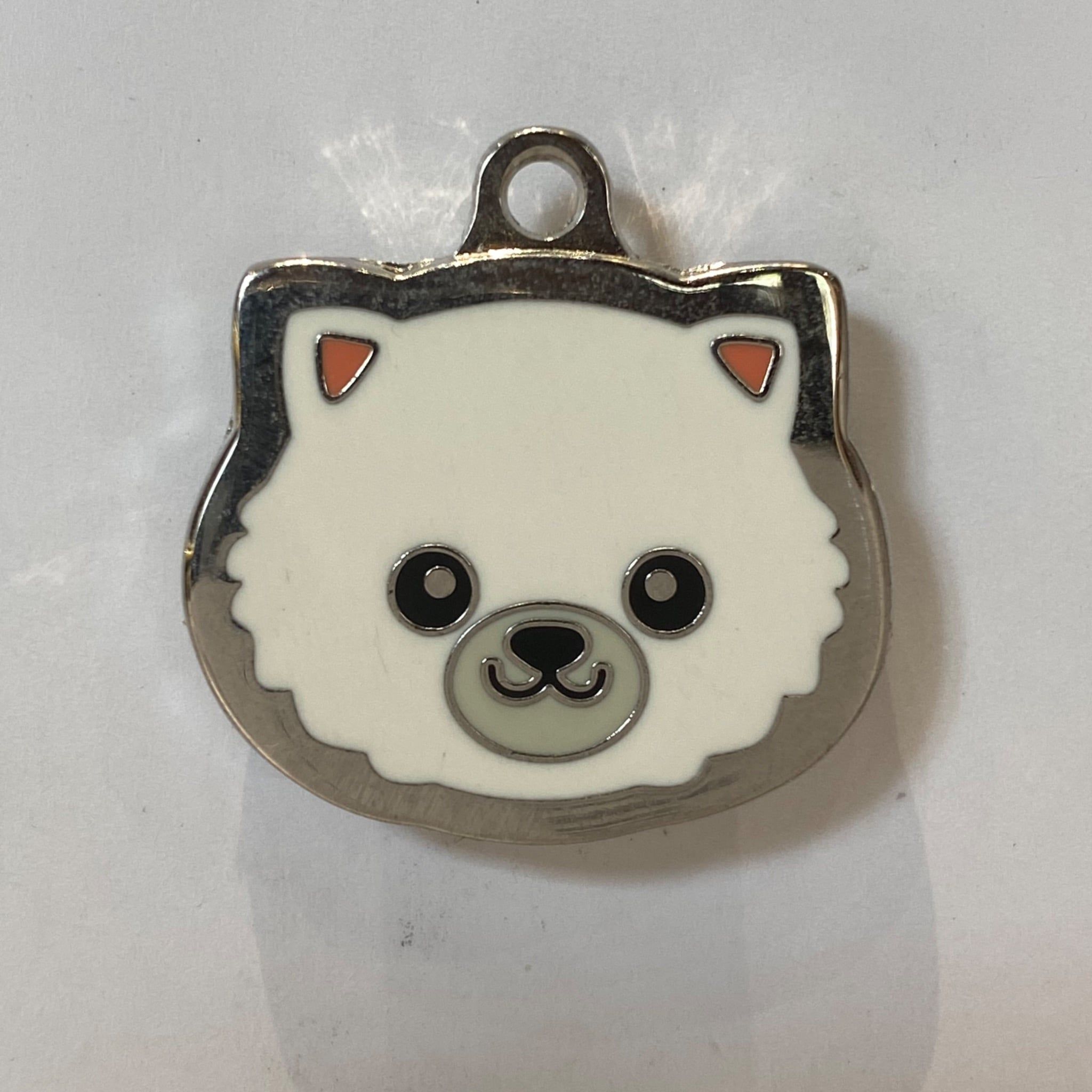  Nametag Pom Của Chó (Inox) 