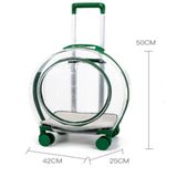  Vali tròn trong suốt 