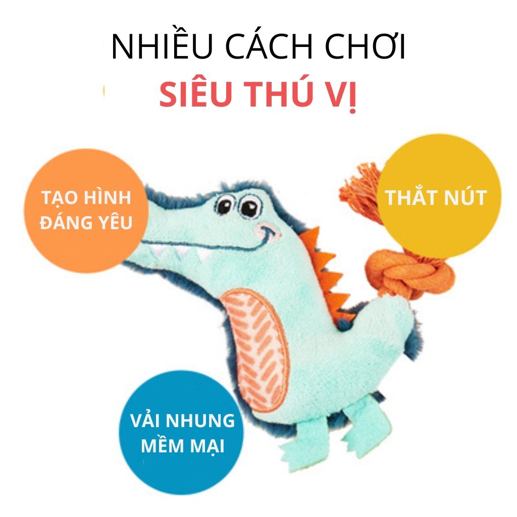  Đồ chơi thú bông cho chó Fofos 