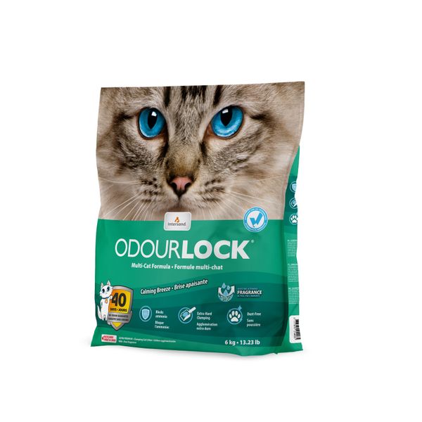  Cát Vệ Sinh Cao Cấp Cho Mèo Odourlock - 6KG 