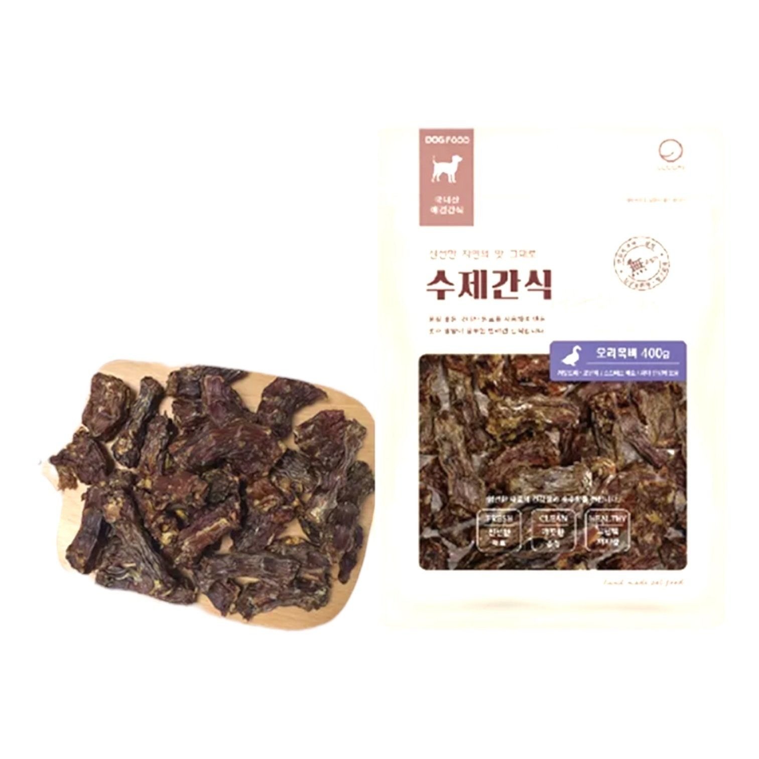  Snack cho chó vị Vịt sấy khô Dog Food Kpet 
