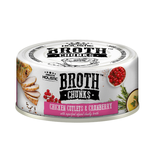  Pate Absolute Holistic Broth Chunks 80G 