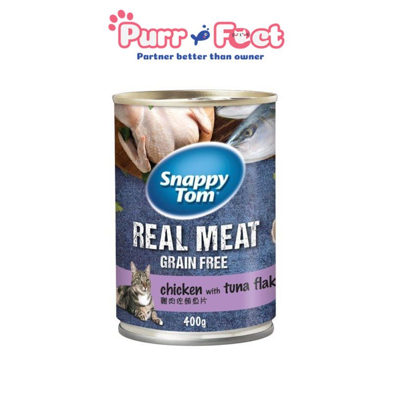  Snappy Tom - Pate lon cho mèo 400G 