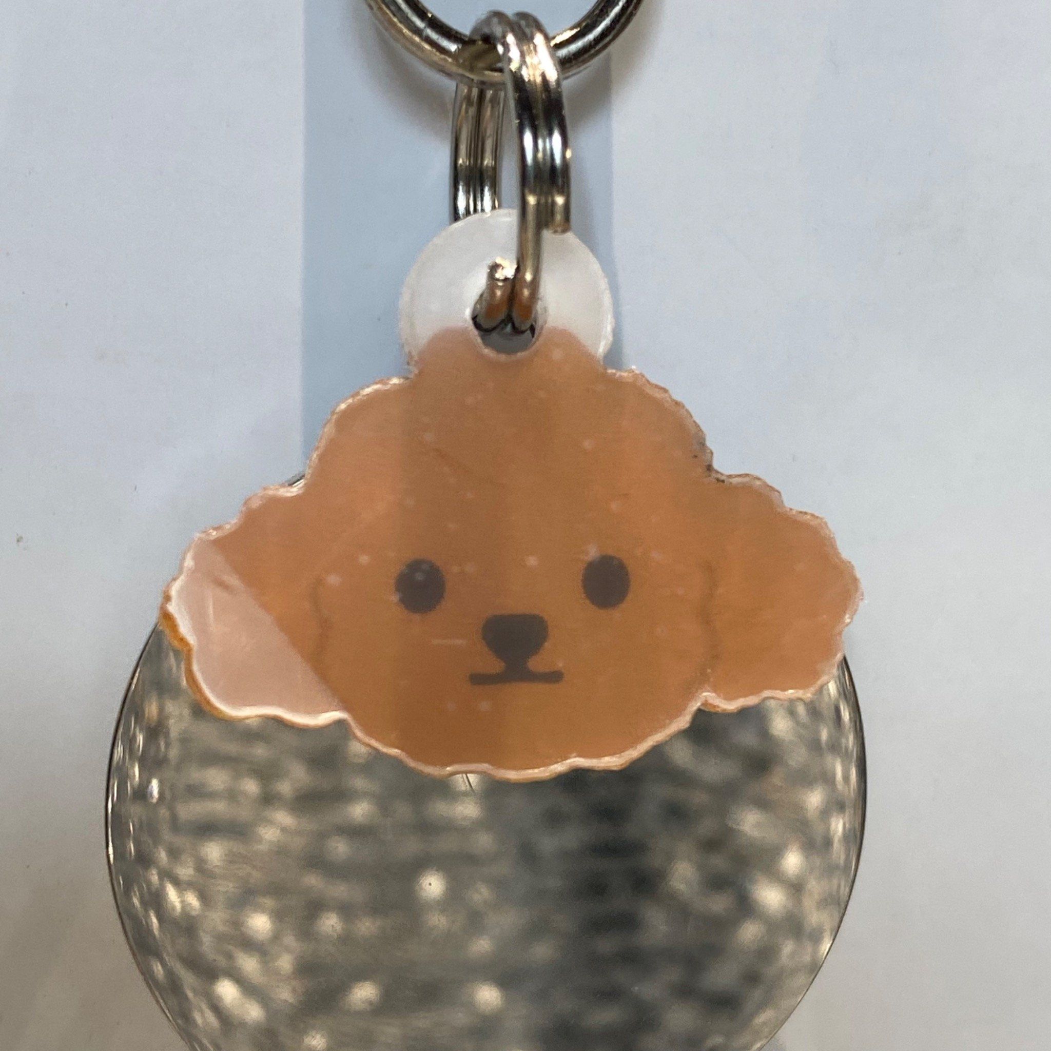 Nametag Poodle Của Chó (Nhựa) 