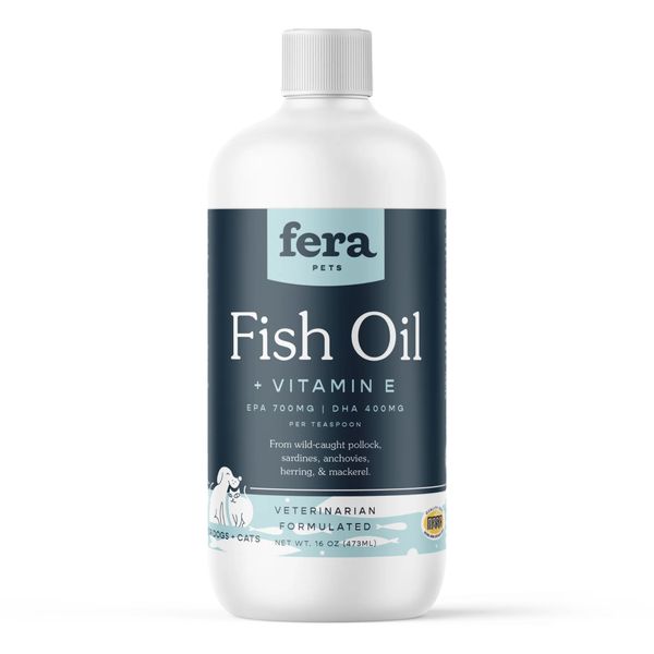  Dầu cá FERA PET ORGANICS FISH OIL dành cho thú cưng 