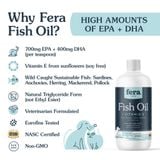  Dầu cá FERA PET ORGANICS FISH OIL dành cho thú cưng 