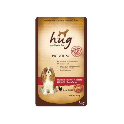  Hug - Pate gói cho chó 120g 