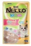  Nekko Kitten in Creamy & Gravy - Pate cho mèo gói 70g 