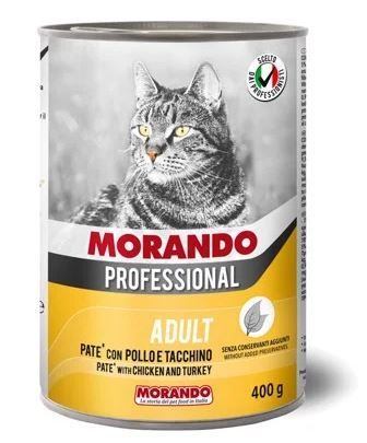  Pate lon cho mèo Morando nhiều vị 400gram 