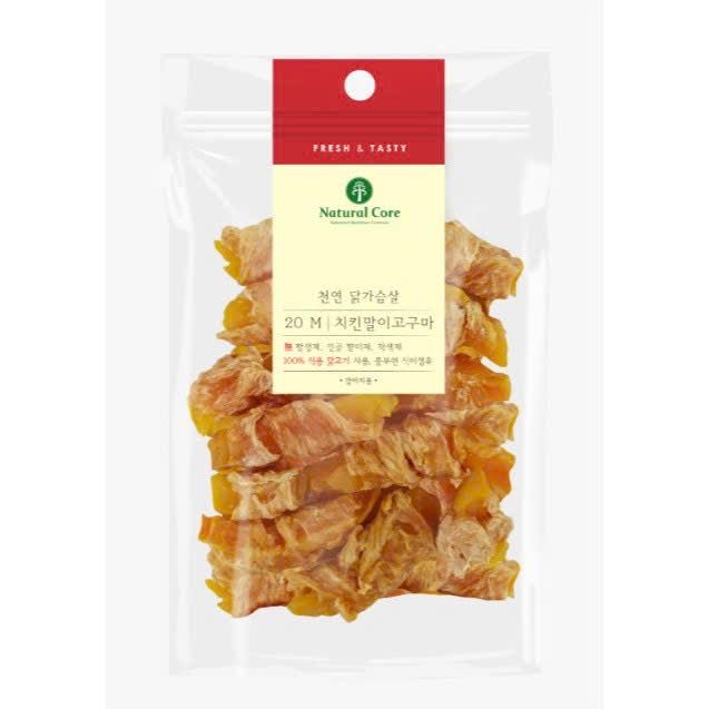  Thịt cuộn khoai lang cho chó Natural Core 