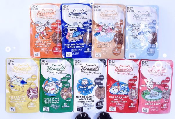  Pate mèo Meowcat Jelly 70g (nhiều vị) 