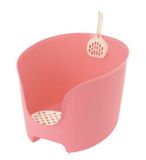  Khay vệ sinh thành cao chống văng cát cho mèo kèng xẻng Richell 