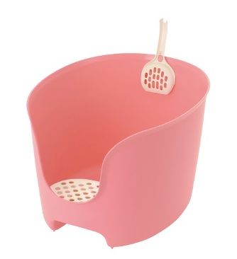  Khay vệ sinh thành cao chống văng cát cho mèo kèng xẻng Richell 