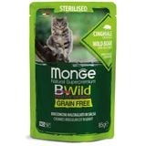  Pate cho mèo MONGE BWILD [Gói 85g] 