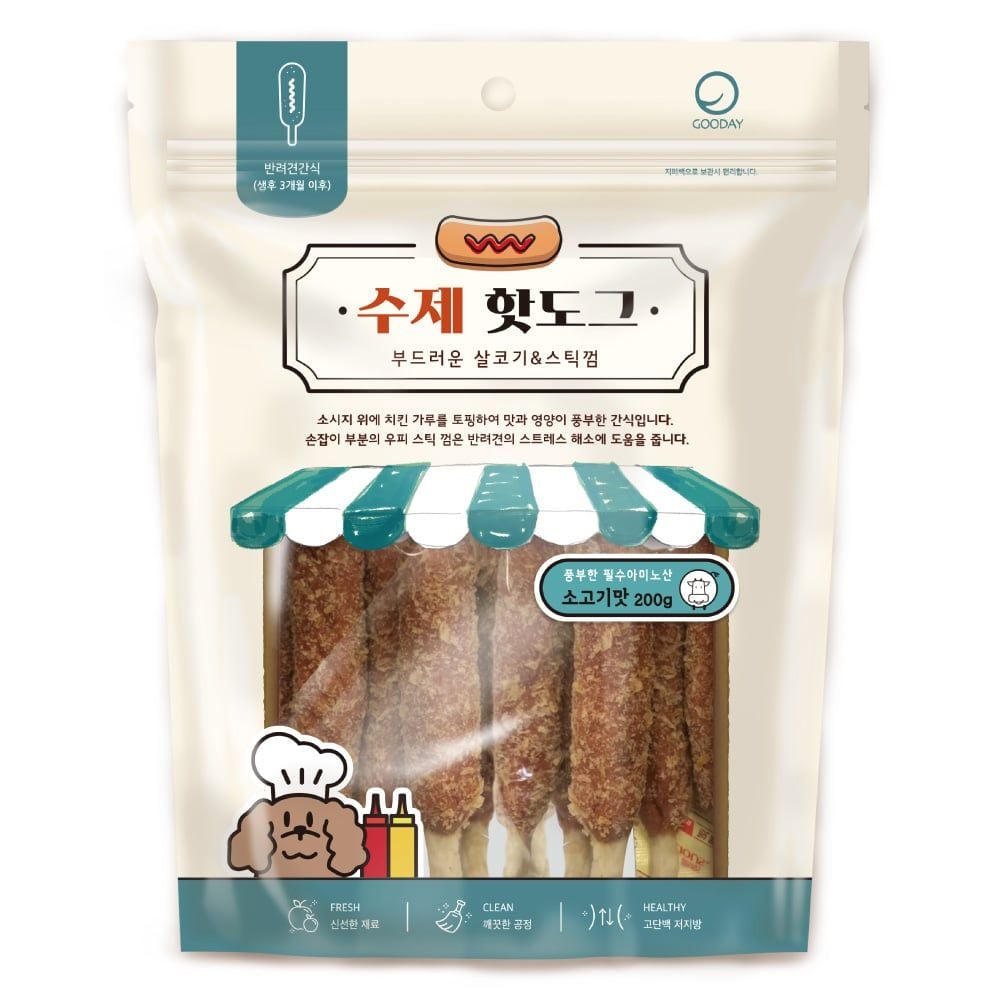  Hotdog cho chó nhiều vị Dog KPet - 200g 