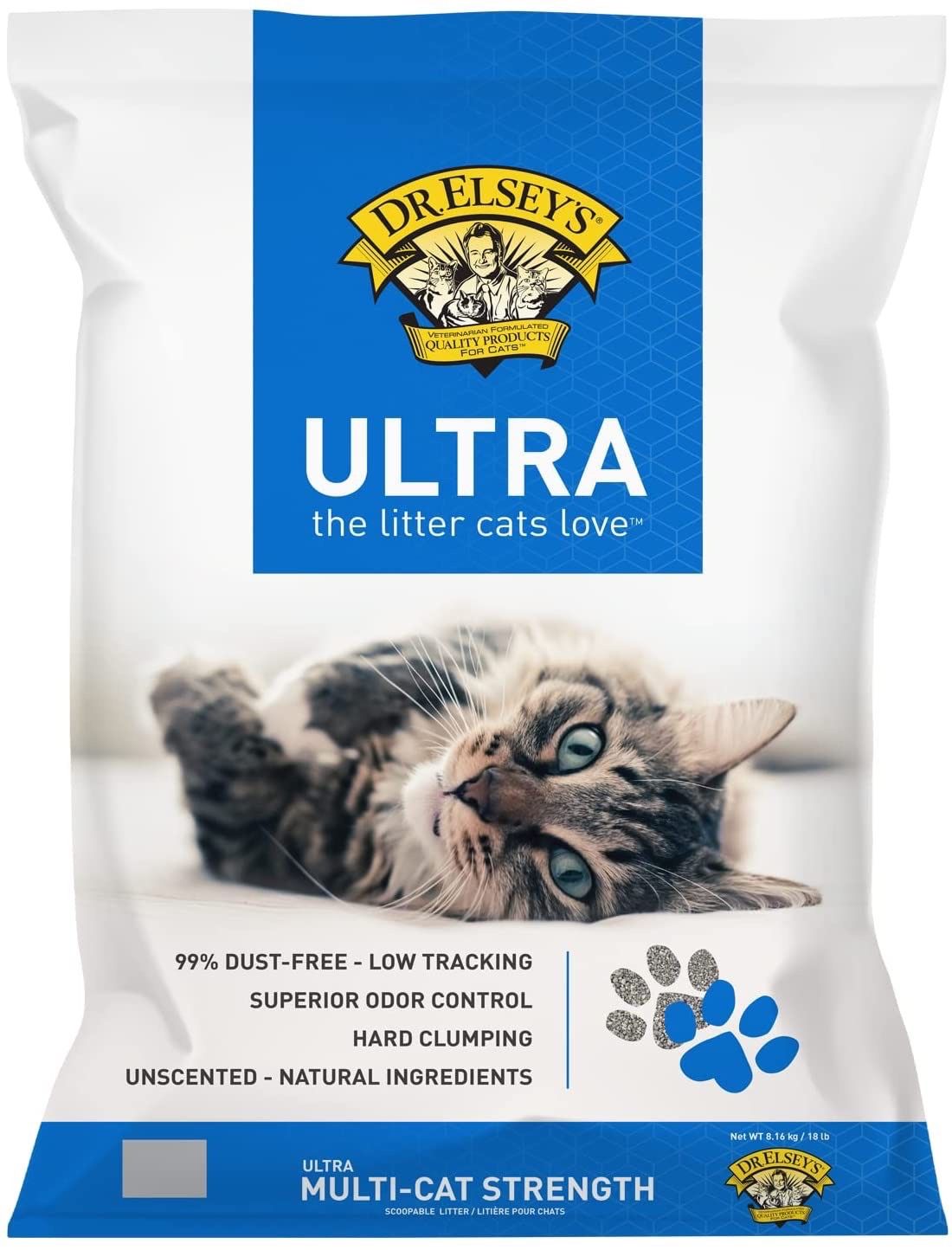  Cát Vệ Sinh Cho Mèo Dr.Elsey's Ultra Không Mùi 
