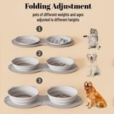  Chén ăn đôi silicon gấp gọn hỗ ăn chậm 