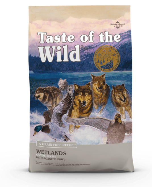  Taste of the Wild Wetlands - Thức ăn hạt cho chó vị Gà nướng 500g 