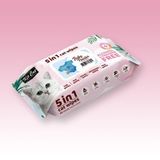  Khăn ướt kháng khuẩn cho mèo KitCat (nhiều mùi) 
