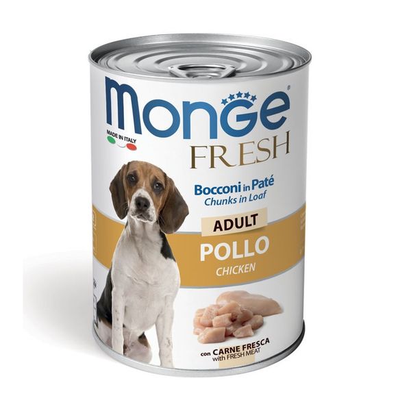  Pate MONGE FRESH cho chó LON 400gr 