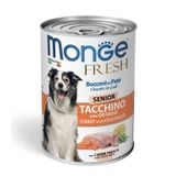  Pate MONGE FRESH cho chó LON 400gr 