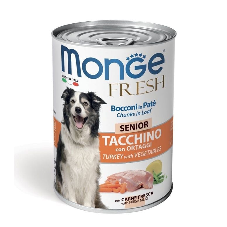  Pate MONGE FRESH cho chó LON 400gr 
