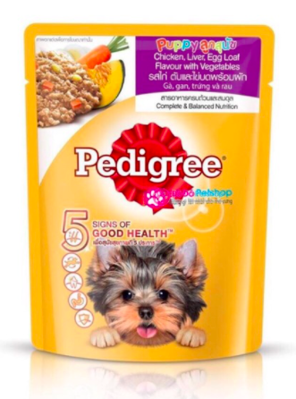  Pate Pedigree cho chó gói 80g (nhiều vị) 