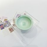  Chén ăn sứ kèm đế kim loại cho thú cưng 